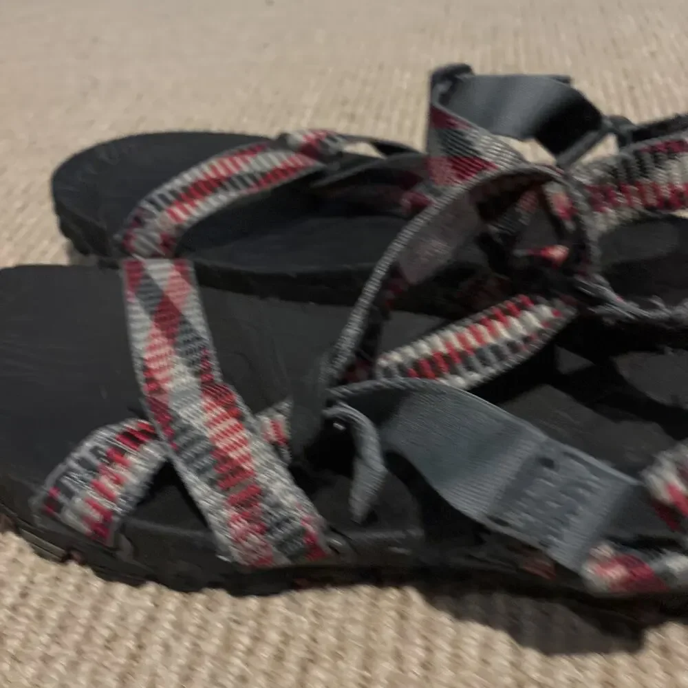 THE NORTH FACE Comfort Hiking Strappy Sandals Gray Orange Size men's US 12 - Picture 14 of 16